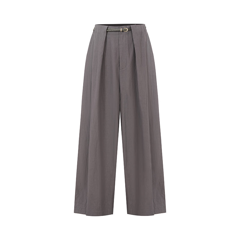 Relaxed-Fit Quick-Dry Wide-Leg Pants for Women