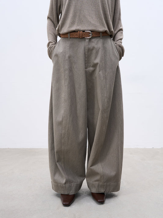 Ultra-Simple Wide-Leg Casual Pants