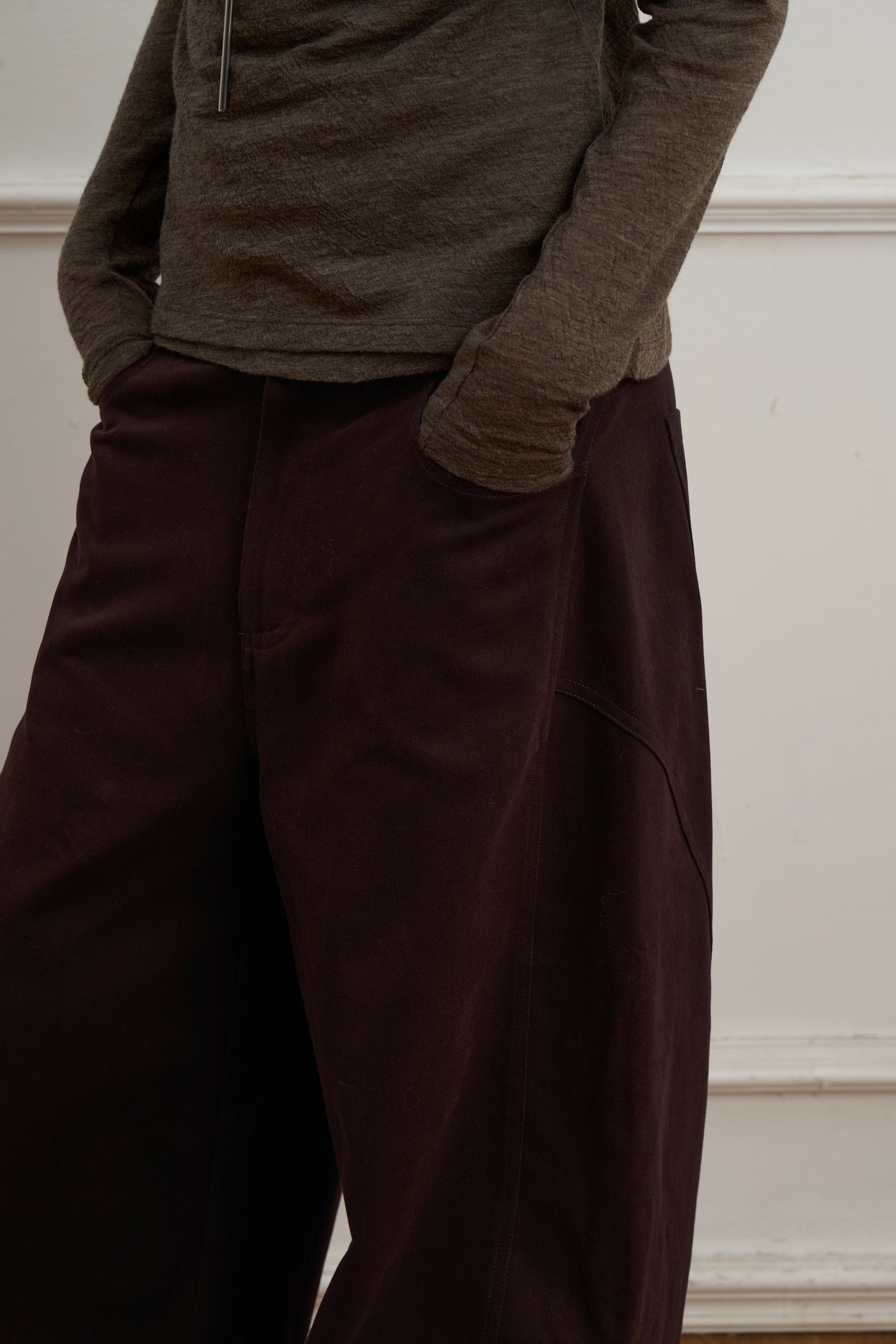 Flowy Straight-Leg Pants with Timeless Drape