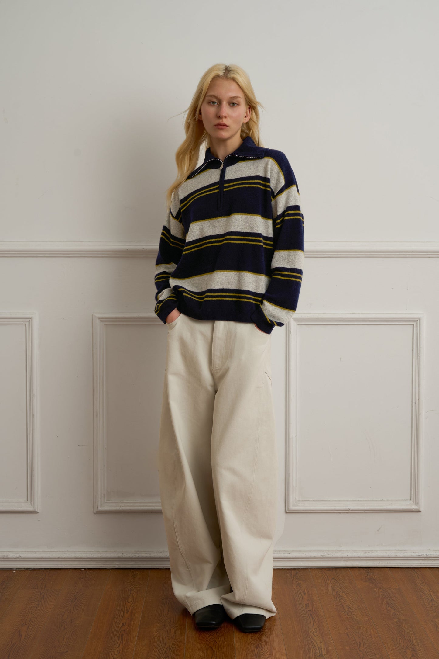 Flowy Straight-Leg Pants with Timeless Drape