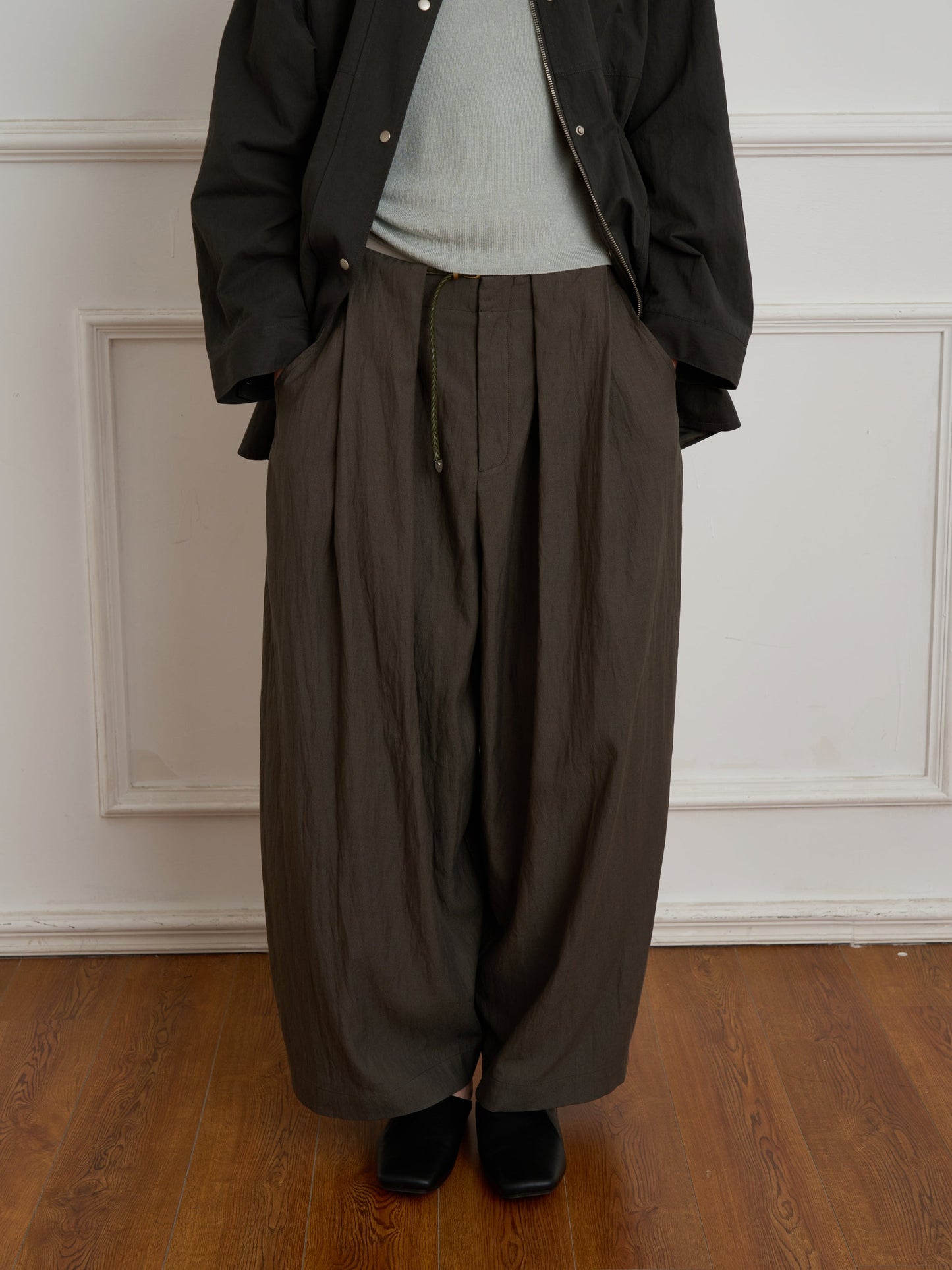 Relaxed-Fit Quick-Dry Wide-Leg Pants for Women